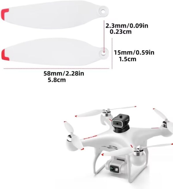 sea jump 16PCS Quadcopter RC Drone Propeller Suitable for S1... – Image 2