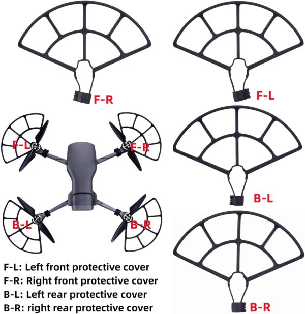 Fytoo 4PCS Protective Rings for HS900 Drone Protective Cover... – Image 4